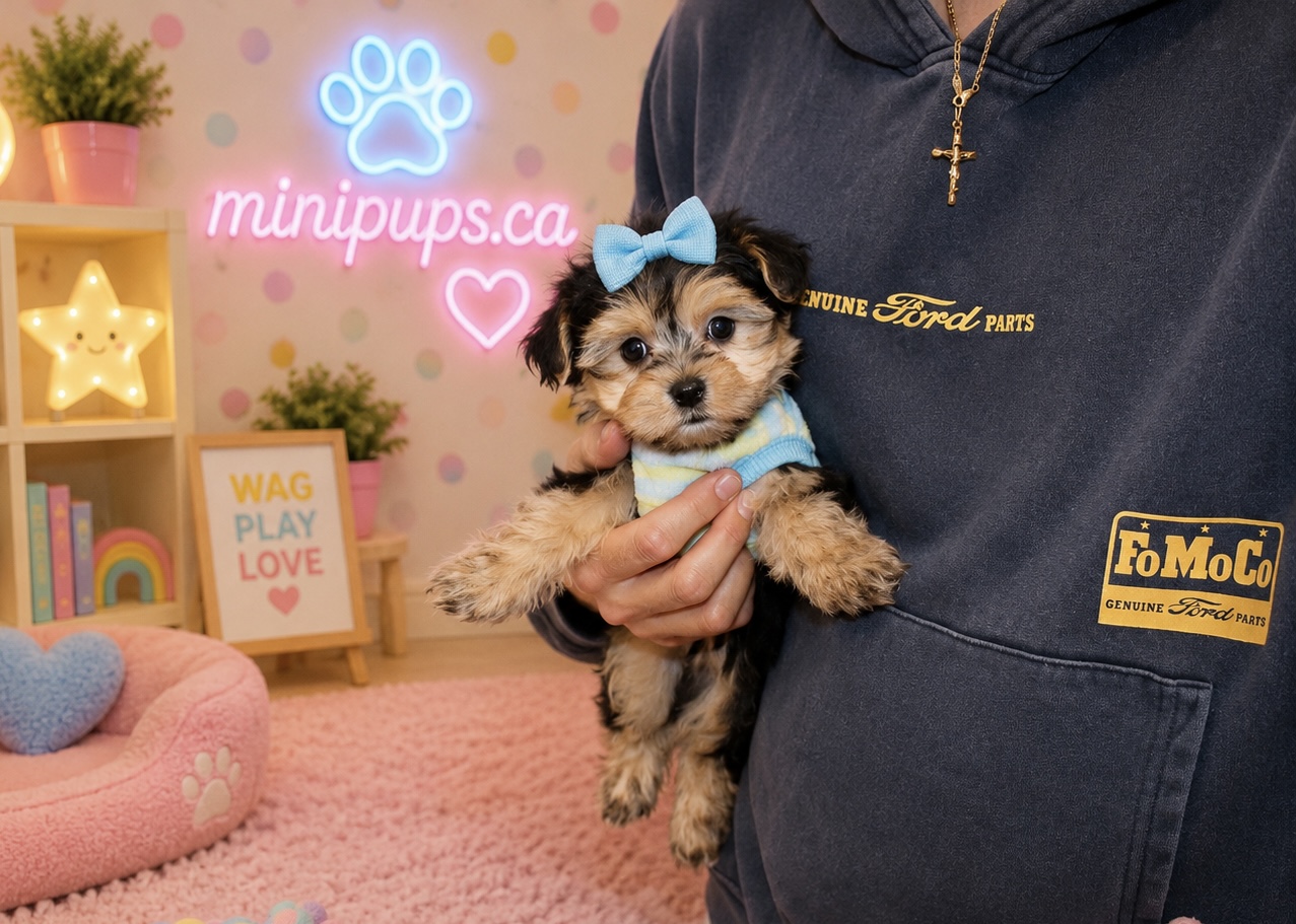 TEENY TINY TEDDY MORKIE