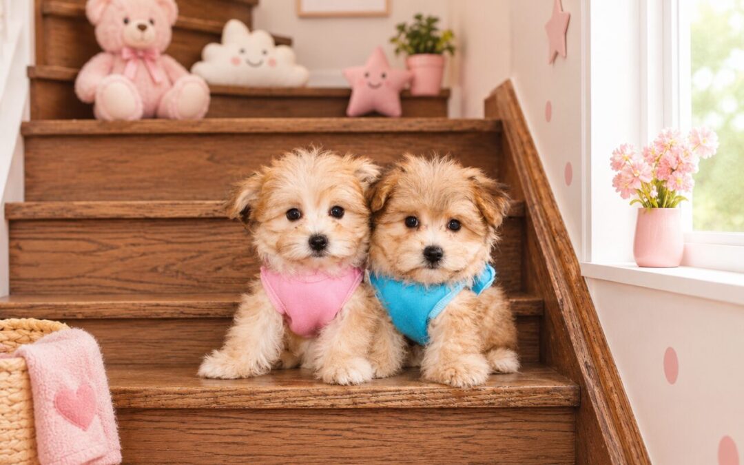 Blonde Teddy Morkies – $1800-$2000
